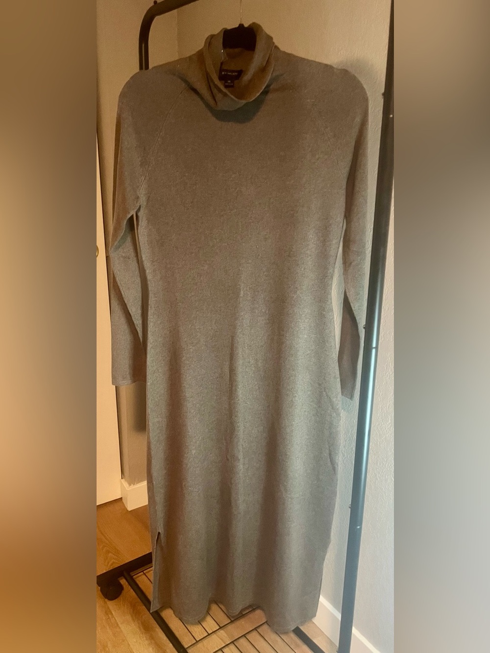 H by Halston Silk + Cashmere Sweater Dress NWOT